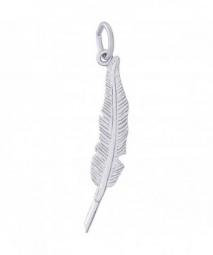 Rembrandt Charms Feather Sterling Silver