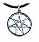 Septagram Pointed Heptagram Pendant Necklace