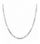 Sterling Silver Alternate Chain Necklace