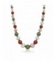 Stunning Multi Color Round Necklace