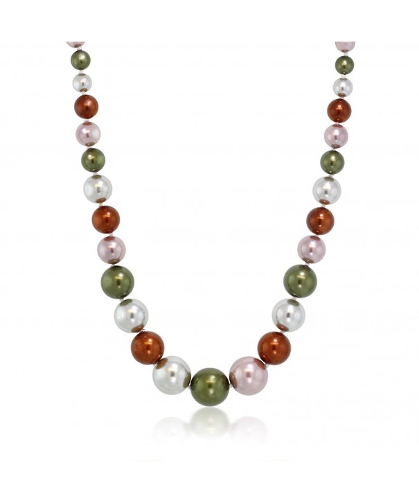 Stunning Multi Color Round Necklace