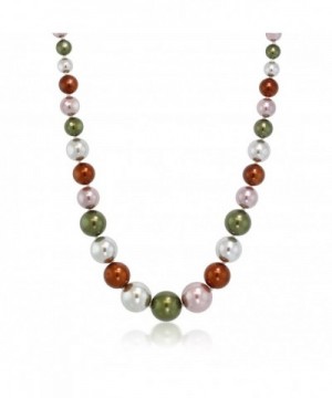 Stunning Multi Color Round Necklace