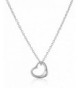 Sterling Silver Floating Pendant Necklace