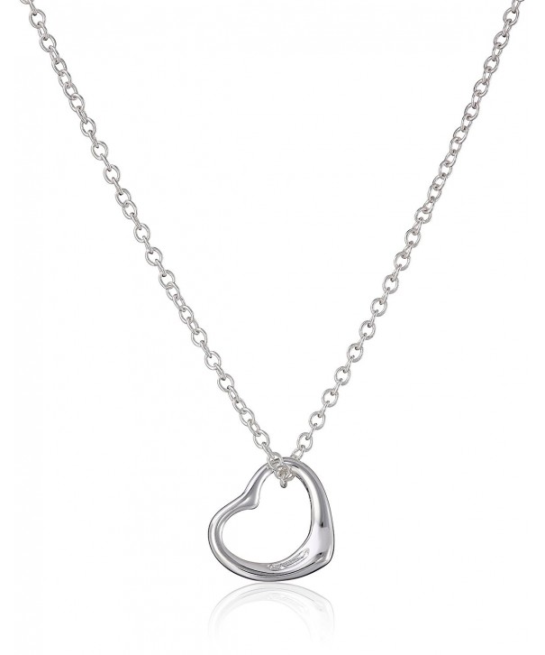 Sterling Silver Floating Pendant Necklace