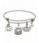 JJTZX Birthday Stainless Expandable Bracelet