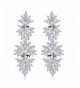 SELOVO Cluster Pierced Earrings Crystal