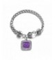 Preemie Classic Silver Crystal Bracelet