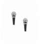 chelseachicNYC Karaoke Microphone Earrings Silver