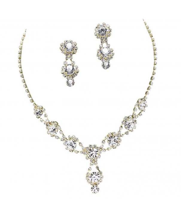 Stunning Evening Crystal Bridesmaid Necklace