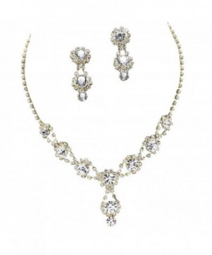 Stunning Evening Crystal Bridesmaid Necklace