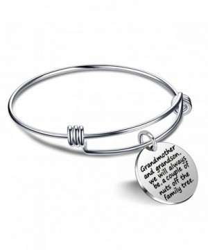 Grandmother Grandson Bangle Bracelet Family