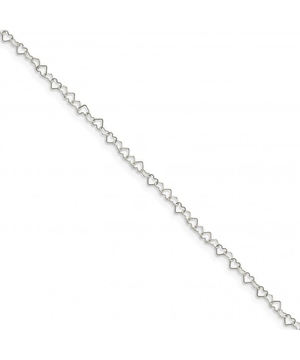 Sterling Silver 0 5mm Fancy Anklet