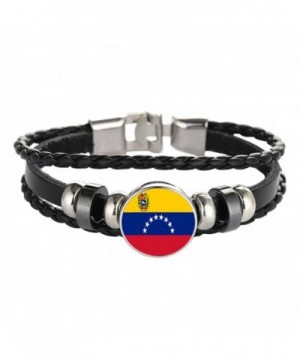 Patriotic bracelet Ukraine Braided Venezuela