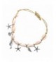 INSANEY Starfish Charm Turquoise Anklet