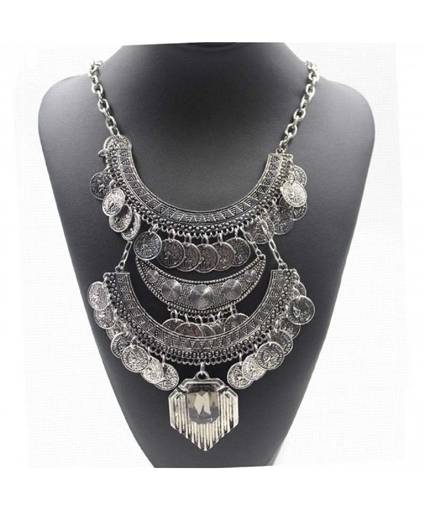 BESSKY Pendant Statement Vintage Necklace