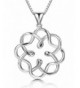 FUNRUN JEWELRY Sterling Necklace Infinity