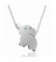 Elephant Pendant Necklaces Delicate AEONSLOVE