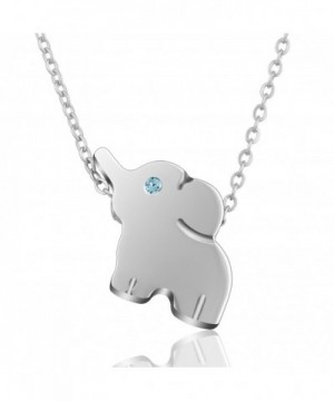 Elephant Pendant Necklaces Delicate AEONSLOVE