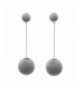 Plated Two Tone innovative Double Earrings