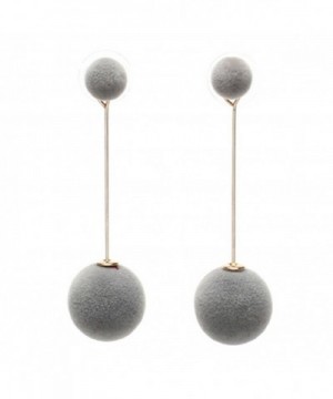 Plated Two Tone innovative Double Earrings