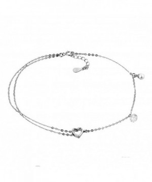 Corykeyes Sterling Silver Hearts Bracelet