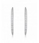 Sterling Zirconia Simulated Diamond Earrings