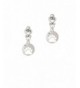 Bear Paw Silhouette Filigree Earrings