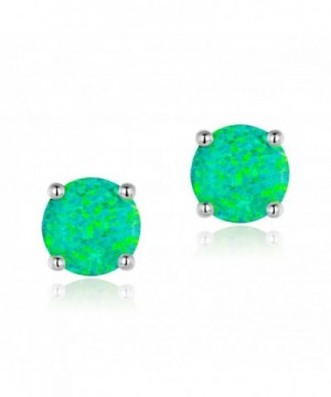 OPALTOP Green Earrings Plated Ladies