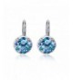 Suyi Austrian Crystal Earrings Multi colored