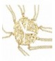 Lux Accessories Goldtone Friends Necklace