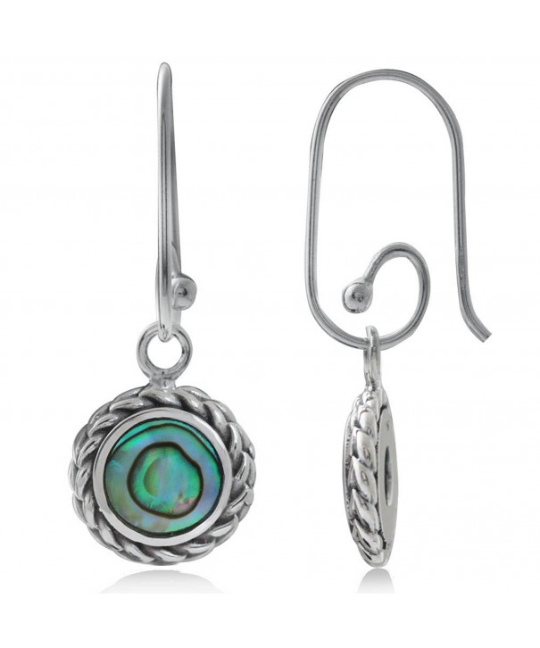 Abalone Sterling Silver Interchangeable Earrings