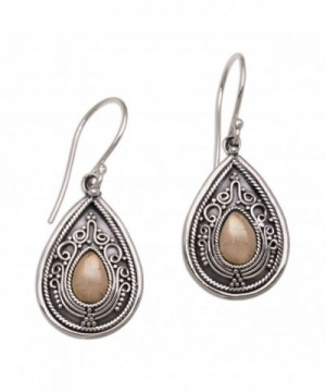 NOVICA Sterling Earrings Gold Plated Accents