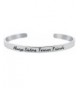 Sister Bracelet Sentimental Positive Stainless