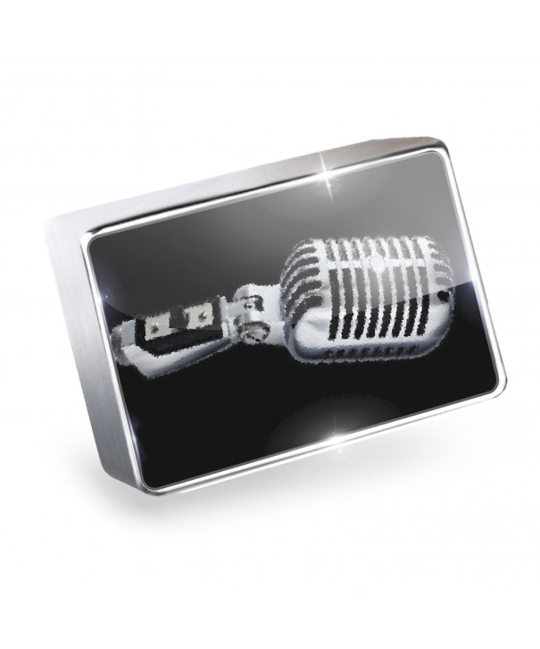 Floating Classic Microphone Lockets Neonblond