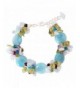 NOVICA Multi Gemstone Aquamarine Bracelet Romance