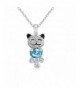 CASOTY Lucky Crystal Necklace Pendant