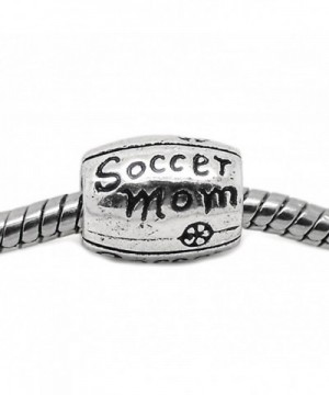 European Design Soccer Spacer Bracelet
