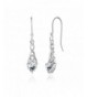 Sterling Silver Aquamarine Dainty Earrings