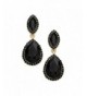 Rosemarie Collections Rhinestone Teardrop Statement