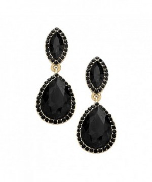 Rosemarie Collections Rhinestone Teardrop Statement