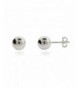 8mm Sterling Silver Bead Earrings