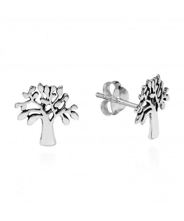 Loving Nature Sterling Silver Earrings