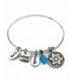 KIS Jewelry Symbology Bangle Bracelet Silver