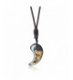 AmorWing Adjustable Engraving Japanese Magatama