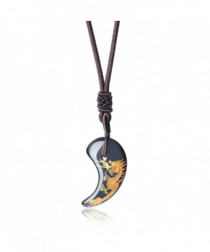 AmorWing Adjustable Engraving Japanese Magatama