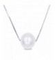 SWHITE Necklace Sterling Freshwater Cultured