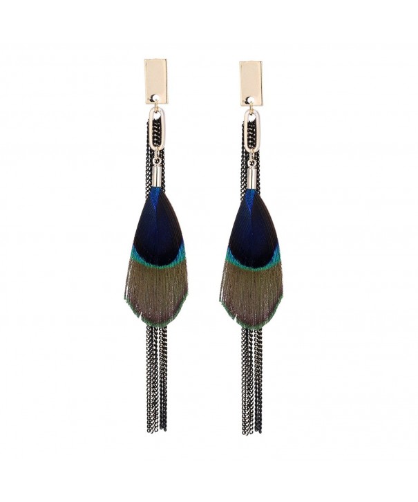 Dualshine Peacock Earings Fashion Earrings