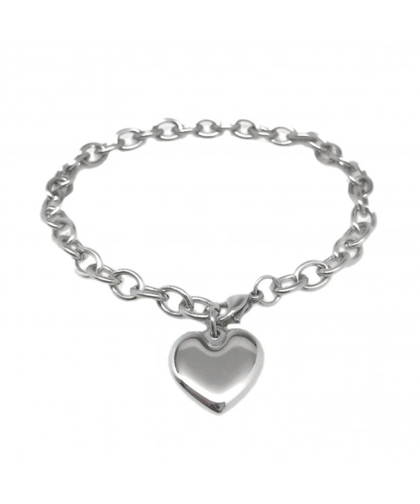 Womens Stainless Steel Bracelet Adjustable