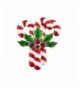 Lux Accessories Christmas Holiday Mistletoe
