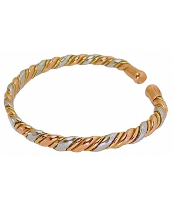 Womens Copper Magnetic Bracelet Inches